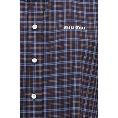 Miu Miu Multicolor Cotton Pattern Shirt