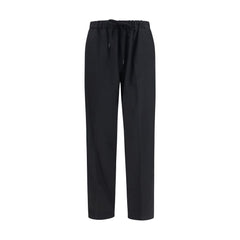 MM6 Black Polyester Casual Pants