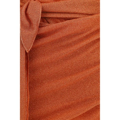 Oséree Orange Polyamide Casual Dress