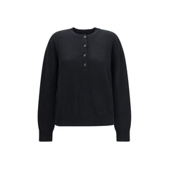Loulou De Saison Black Cashmere Sweatshirt