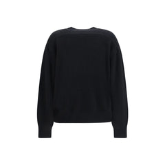 Loulou De Saison Black Cashmere Sweatshirt