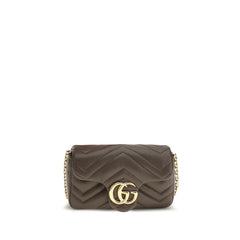 Gucci Brown Calf Leather Bos Taurus Handbag