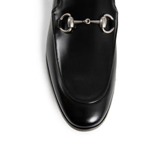 Gucci Black Calfskin Slip-On Loafers