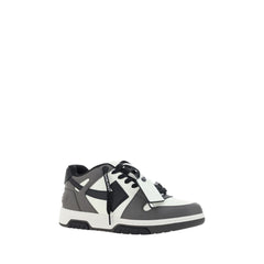 Off-White Multicolor Calf Leather Bos Taurus Athletic Sneakers