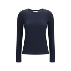 Max Mara Blue Lyocell Sweatshirt