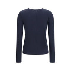 Max Mara Blue Lyocell Sweatshirt