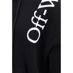 Off-White Black Cotton Sweatshirt