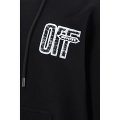 Off-White Black Cotton Sweatshirt