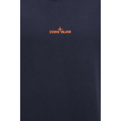 Stone Island Blue Cotton Sportswear