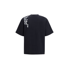 Off-White Black Cotton T-Shirt