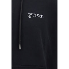 Off-White Black Cotton Sweatshirt