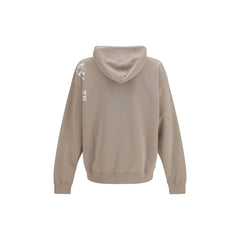 Off-White Beige Cotton Sweatshirt