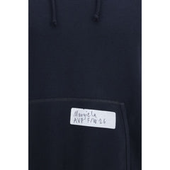 Maison Margiela Blue Cotton Sweatshirt