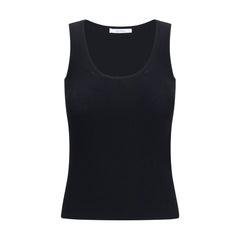 Max Mara Black Viscose Tank Tops