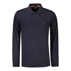 Hugo Boss Blue Cotton Men's Polo