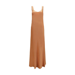 Forte_Forte Beige Acetate Long Dress