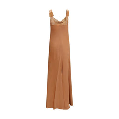 Forte_Forte Beige Acetate Long Dress