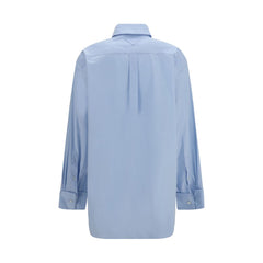 Prada Blue Cotton Shirt