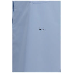 Prada Blue Cotton Shirt