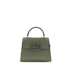 Valentino Garavani Bicolor Calf Leather Bos Taurus Clutch Bag