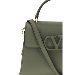 Valentino Garavani Bicolor Calf Leather Bos Taurus Clutch Bag