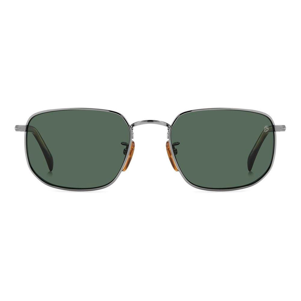 David Beckham Gray Metal Sunglasses