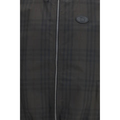 Burberry Brown Cotton Shell Jacket