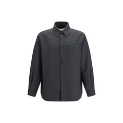 Valentino Garavani Gray Polyester Full-Length Jacket