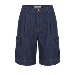 Trussardi Jeans Blue Cotton Blend Men's Short