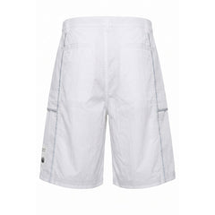 Trussardi Jeans White Polyamide Men Shorts
