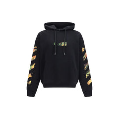 Off-White Black Cotton Sweatshirt
