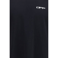 Off-White Black Cotton T-Shirt