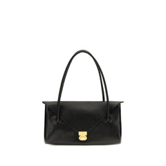 Marni Black Calf Leather Bos Taurus Shoulder Bag
