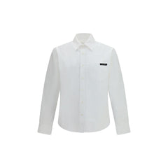 Prada White Cotton Dress Shirt