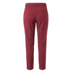 Trussardi Jeans Red Polyester Women Pants