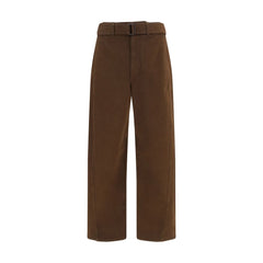 Lemaire Brown Cotton Casual Pants