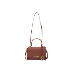 Love Moschino Brown Polyethylene Handbag