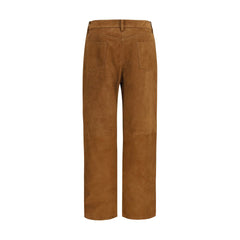 Magda Butrym Brown Lambskin Pants