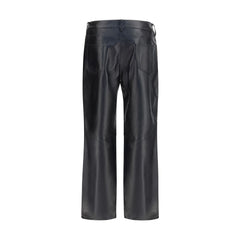 Magda Butrym Black Leather Pants