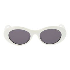 Trussardi White Acetate Sunglasses