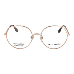 Trussardi Rose Gold Stainless Steel Glasses (Frames)