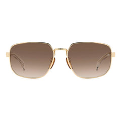 David Beckham Gold Metal Sunglasses