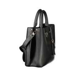 Guess Jeans "Black Polyurethane Womens Bag"
