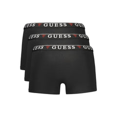 Guess Jeans Black Cotton Men Underwear