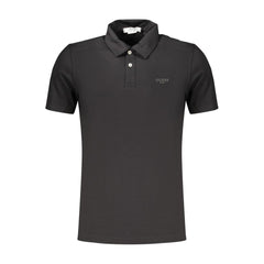 Guess Jeans Black Cotton Men's Polo