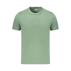 Guess Jeans Green Cotton Men's T-Shirt