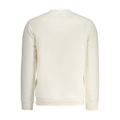 Guess Jeans White Cotton Men's Sweatshirt