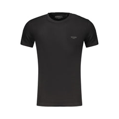 Guess Jeans Black Cotton Mens T-Shirt