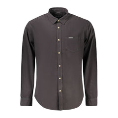 Guess Jeans Black Cotton Men's Shirt