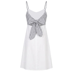 Trussardi Jeans White Cotton Women Dress